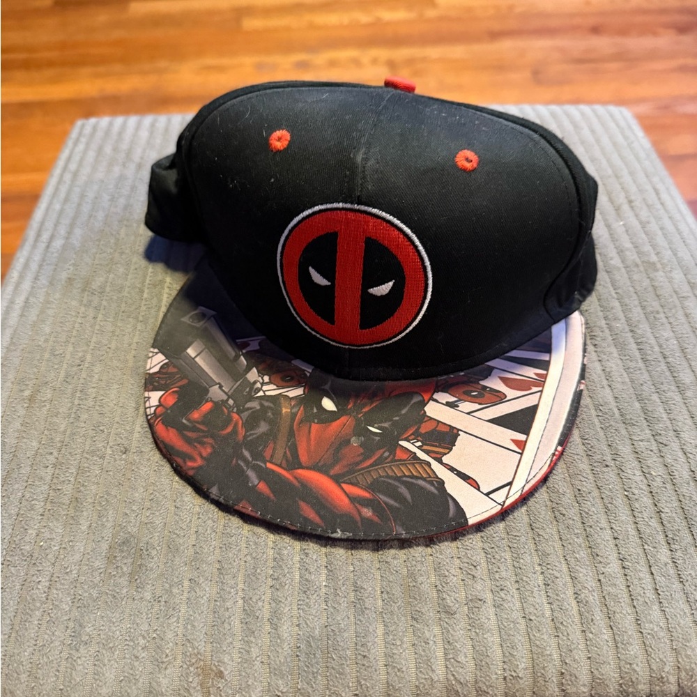 Marvel Black and Red Kids Hat